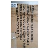 KidKraft Wooden Farm to Table Play Kitchen with EZ Kraft Assembly, Lights & Sounds, Ice Maker and 18 Accessories, Gift for Ages 3+ Large