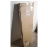 FURINNO Turn-N-Tube 3-Tier Entertainment TV Stands, French Oak Grey/Black,12250GYW/BK