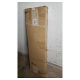 FURINNO Turn-N-Tube 3-Tier Entertainment TV Stands, French Oak Grey/Black,12250GYW/BK