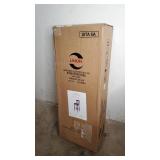 Linon Triena X Back Folding Bar Stool, Brown