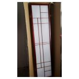 Coaster 3 Panel Room Divider Shoji Screen, Cherry, 70.25"h