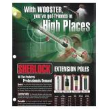 Wooster Brush SR056 Sherlock Extension Pole, 6-12 feet