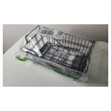 Fruit Basket, STEELGEAR 2 Tier Fruit Basket Bowl Holder for Kitchen, Detachable Vegetable Storage Fruit Stand for Counter Dining Room Countertop, Black