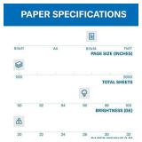 Hammermill Printer Paper, Fore Multipurpose 20 lb Copy Paper, 8.5 x 14 - 1 Ream (500 Sheets) - 96 Bright, Made in the USA, 103291