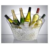 Prodyne Ab-99 Le Grand Party Tub, 17.5" X 16.5" X 10", Clear