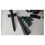 Orbit 62120 Garden Enforcer Motion Activated Sprinkler , Black, Stand Not Included