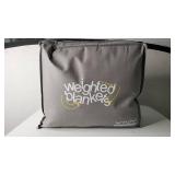 YnM Bamboo Weighted Blanket  100% Cooling Bamboo Viscose Oeko-Tex Certified Material with Premium Glass Beads (Dark Grey, 60