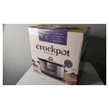 Crock Pot Slow Cooker|8 Quart Programmable Slow Cooker with Digital Countdown Timer, Black Stainless Steel - SCCPVFC800-DS