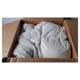 Downcool Feathers Down Comforter White All Season Medium Warmth Bed Duvet Insert 100% Cotton Cover 95% Feathers 5% Down Tiwn