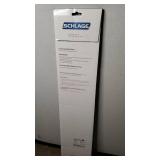 SCHLAGE 515010 Satin Stainless-Steel Commercial Kick Plate, 8" x 34"