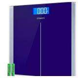 Etekcity Digital Body Weight Bathroom Scale with Step-On Technology, 400 Lb, Blue