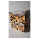 Lot of 2 Pyle 6.5 Inch Mid Bass Woofer Sound Speaker System - Pro Loud Range Audio 300 Watt Peak Power w/ 4 Ohm Impedance and 60-20KHz Frequency Response for Car Component Stereo PLG64