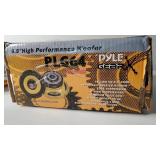 Lot of 2 Pyle 6.5 Inch Mid Bass Woofer Sound Speaker System - Pro Loud Range Audio 300 Watt Peak Power w/ 4 Ohm Impedance and 60-20KHz Frequency Response for Car Component Stereo PLG64