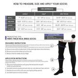 Lot of 2 Truform Compression Socks, 20-30 mmHg, Men