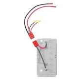 Connect-Ease RCE12VBCHK Easy 12-Volt Trolling Motor Connection Kit w/Onboard Charging-Clam Pack
