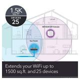NETGEAR WiFi Range Extender EX5000 - Coverage up to 1500 Sq.Ft. and 25 Devices