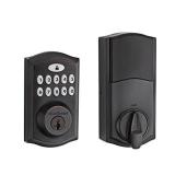 Kwikset 99130-003 SmartCode 913 Non-Connected Keyless Entry Electronic Keypad Deadbolt Door Lock Featuring SmartKey Security, Traditional Venetian Bronze