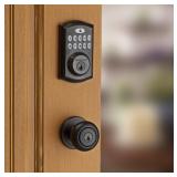 Kwikset 99130-003 SmartCode 913 Non-Connected Keyless Entry Electronic Keypad Deadbolt Door Lock Featuring SmartKey Security, Traditional Venetian Bronze