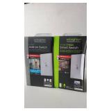 Enbrighten 47899 Z-Wave Plus Smart Light Switch 2-Pack with QuickFit and SimpleWire, Works with Alexa, Google Assistant, Zwave Hub Required, 3-Way Ready, 2nd Gen. Toggle, White, 2 Count