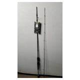 Piscifun Serpent Spinning Rod Two Pieces- Fuji Line Guides, IM7 Carbon Fishing Rod Blanks Durable Sensitive Portable Travel Spinning Fishing Rods (6