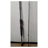 Piscifun Serpent Spinning Rod Two Pieces- Fuji Line Guides, IM7 Carbon Fishing Rod Blanks Durable Sensitive Portable Travel Spinning Fishing Rods (6