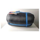 0 Degree Winter Sleeping Bags for adults camping (350GSM) -Temp Range (5F  32F) Portable Waterproof Compression Sack- Camping Sleeping Bags for Big and Tall in Env Hoodie: Hiking backpacking 4 Seaso