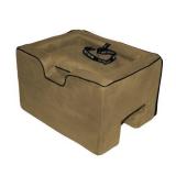 Pet Gear Lookout Booster Car Seat, Removable Comfort Pillow, Safety Tether Included, Installs in Seconds, No Tools Required, 2 Sizes, 3 Colors, Tan, Medium