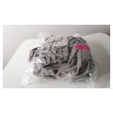 SURE FIT Stretch Pique Ottoman Slipcover - Flannel Gray (SF43751)