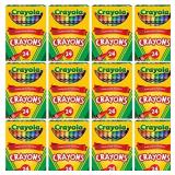 Crayola Crayons Bulk, 12 Crayon Packs with 24 Assorted Colors, School Supplies, Stocking Stuffers