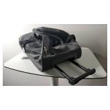 Salt 20-Inch Rolling Duffle Bag in Black