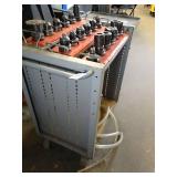 Lot of 18 ** CNC ** BT40 Tool Holders and Metal Storage Cart