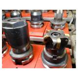 Lot of 18 ** CNC ** BT40 Tool Holders and Metal Storage Cart