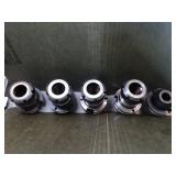 Lot of 5 *** CAT40 - Coolant Through - Keyless Drill Chucks for CNC