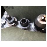 Lot of 5 *** CAT40 - Coolant Through - Keyless Drill Chucks for CNC