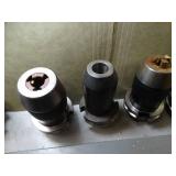 Lot of 5 *** CAT40 - Coolant Through - Keyless Drill Chucks for CNC Machines