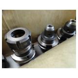 Variety / Lot of 5 *** CAT40 - Coolant Through - Keyless Drill Chucks for CNC Machines