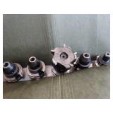 Variety / Lot of 5 *** CAT40 - Coolant Through - Keyless Drill Chucks for CNC Machines - 1 Milling Head