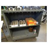 Cnc Tool Trolley Cart Holders Cat40 Ct40 Heavy Duty with Tool Holder