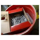 Mixed Lot of Fasteners and Electric Pencil Sharpener