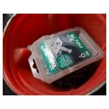 Mixed Lot of Fasteners and Electric Pencil Sharpener