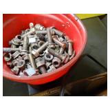 Mixed Lot of Fasteners and Electric Pencil Sharpener