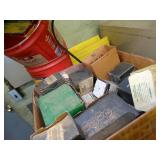 Mixed Lot of Fasteners and Electric Pencil Sharpener