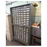 Stacked 2 High / Total 140 Drawers / Wheeled Cabinet F/ Small Parts and Tools