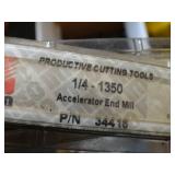 Variety of 1/4" and Smaller Accelerator End Mill
