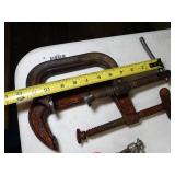 C - Clamps and Twist-Clamps Mixed Sizes Lot