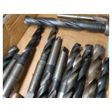 Large Drill Bits Lot