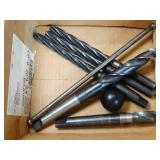 Small Mixed lot of large drill bits for metal