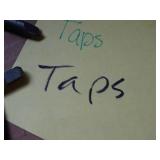 1/4 & Variety Lot of Taps