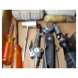 Lot of Tools / Air Gun / Spark Striker / Screw Drivers / Pneumatic Connectors
