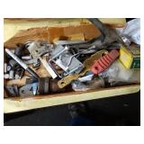 Flat/ Lot of Misc Tools and Parts